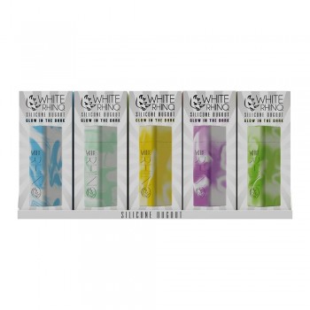 White Rhino Silicone Dugout - Glow In Dark - 20ct Display [DO2002]